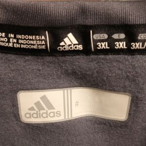 FINAL PRICE Adidas Navy and Heather Gray Sweatshirt 3XL
